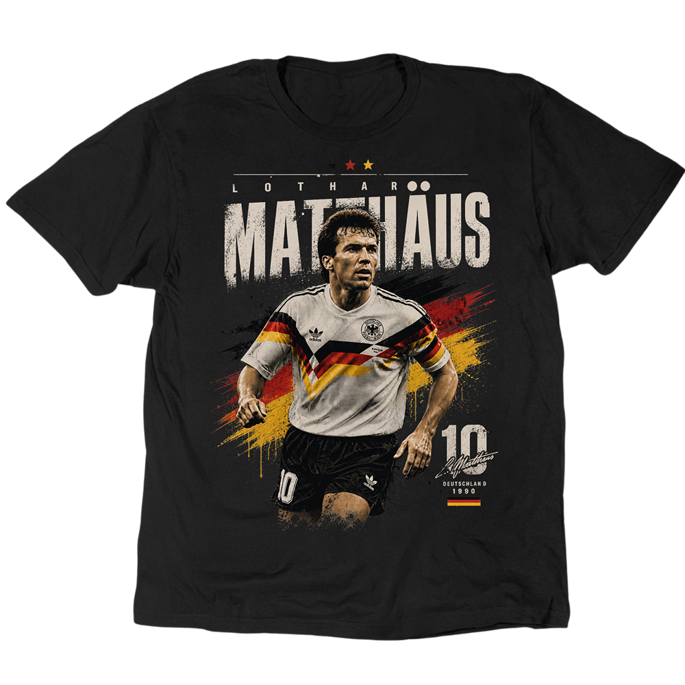 Lothar Matthäus 1990 T-Shirt – Retro 90 Originals
