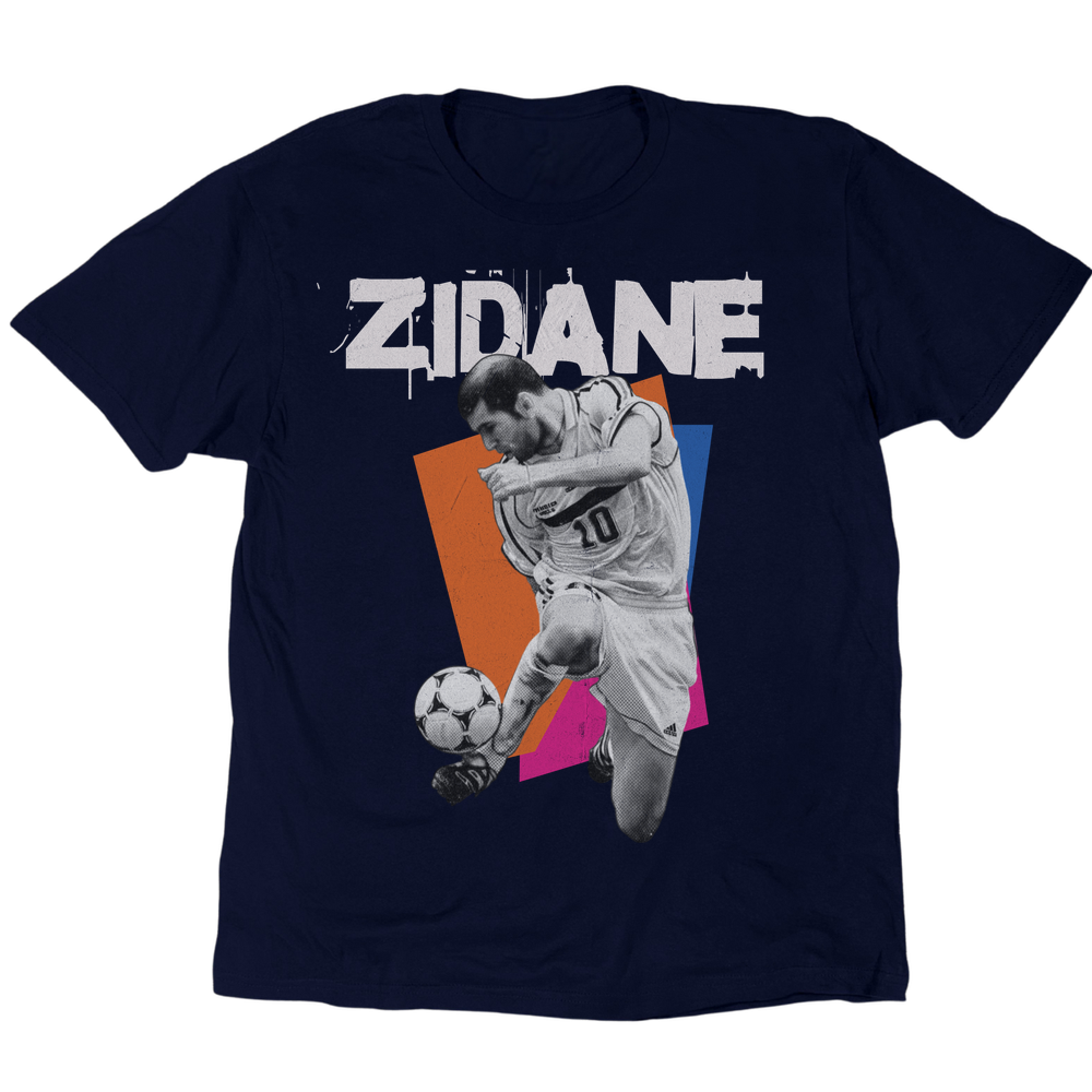 Zidane – Raw Genius T-Shirt – Retro 90 Originals