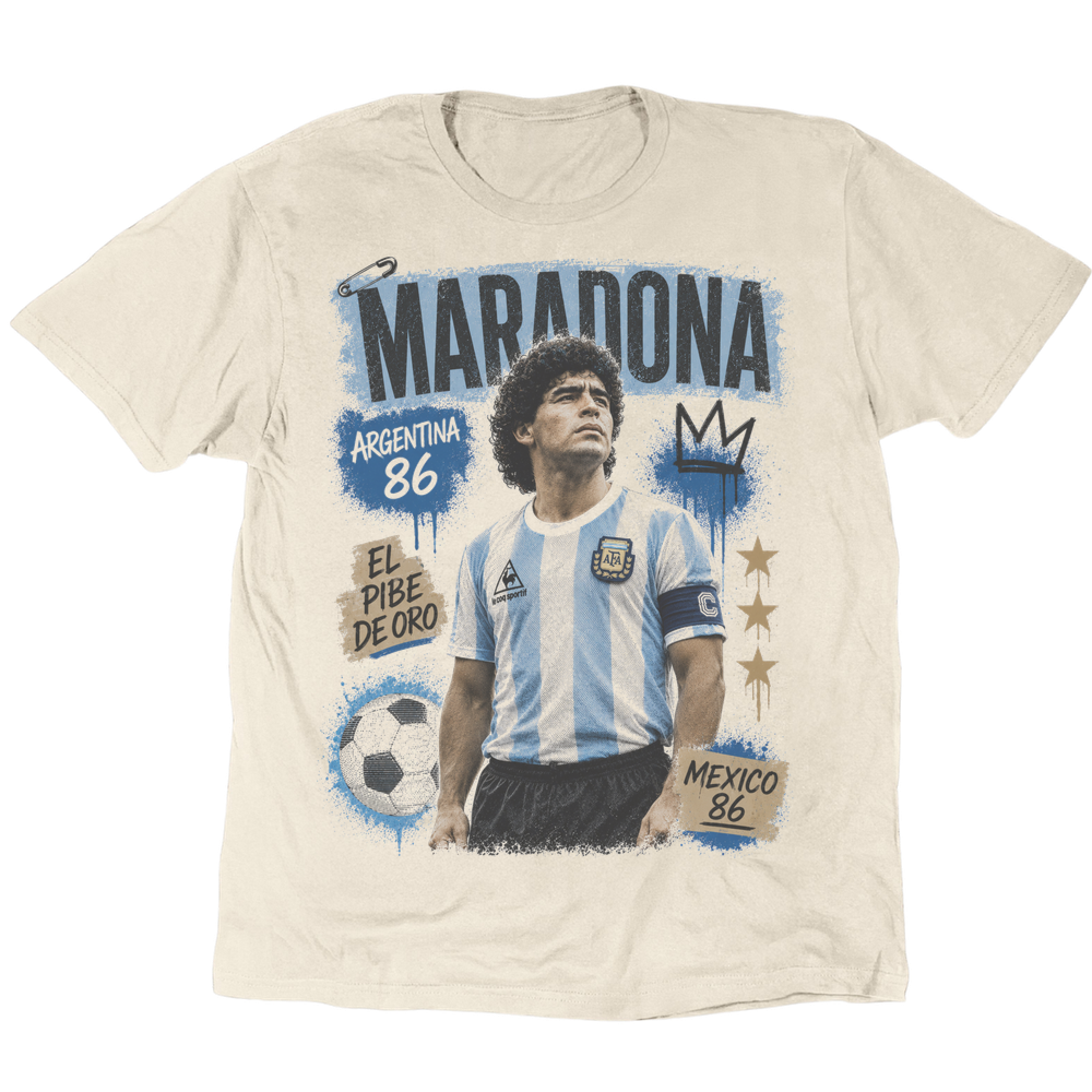 Maradona Mexico 86 T-Shirt – Retro 90 Originals