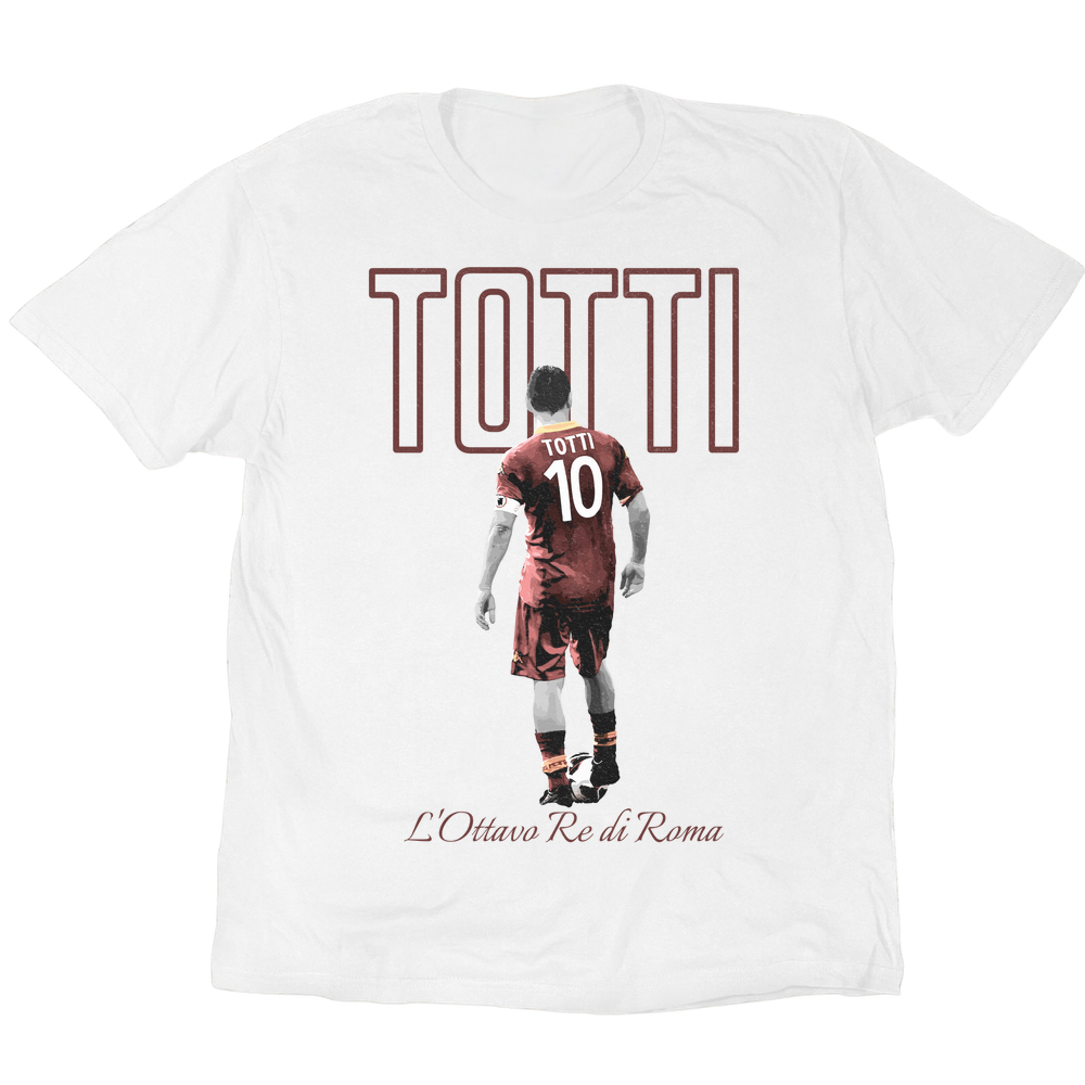 希少　TOTTIトッティー　ローマ　サッカーTシャツ 希少 TOTTIトッティー ローマ サッカーTシャツ 【公式通販】