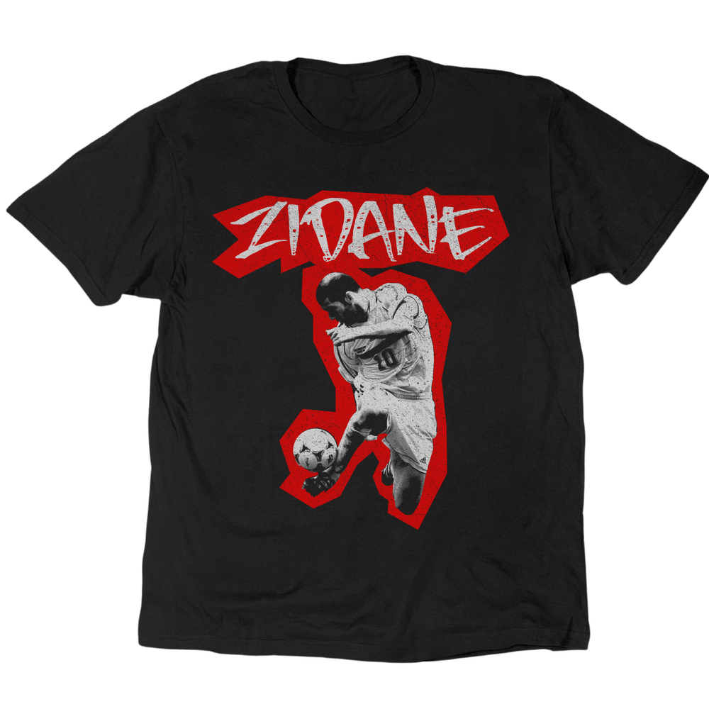 Zidane Bootleg T-Shirt - Black