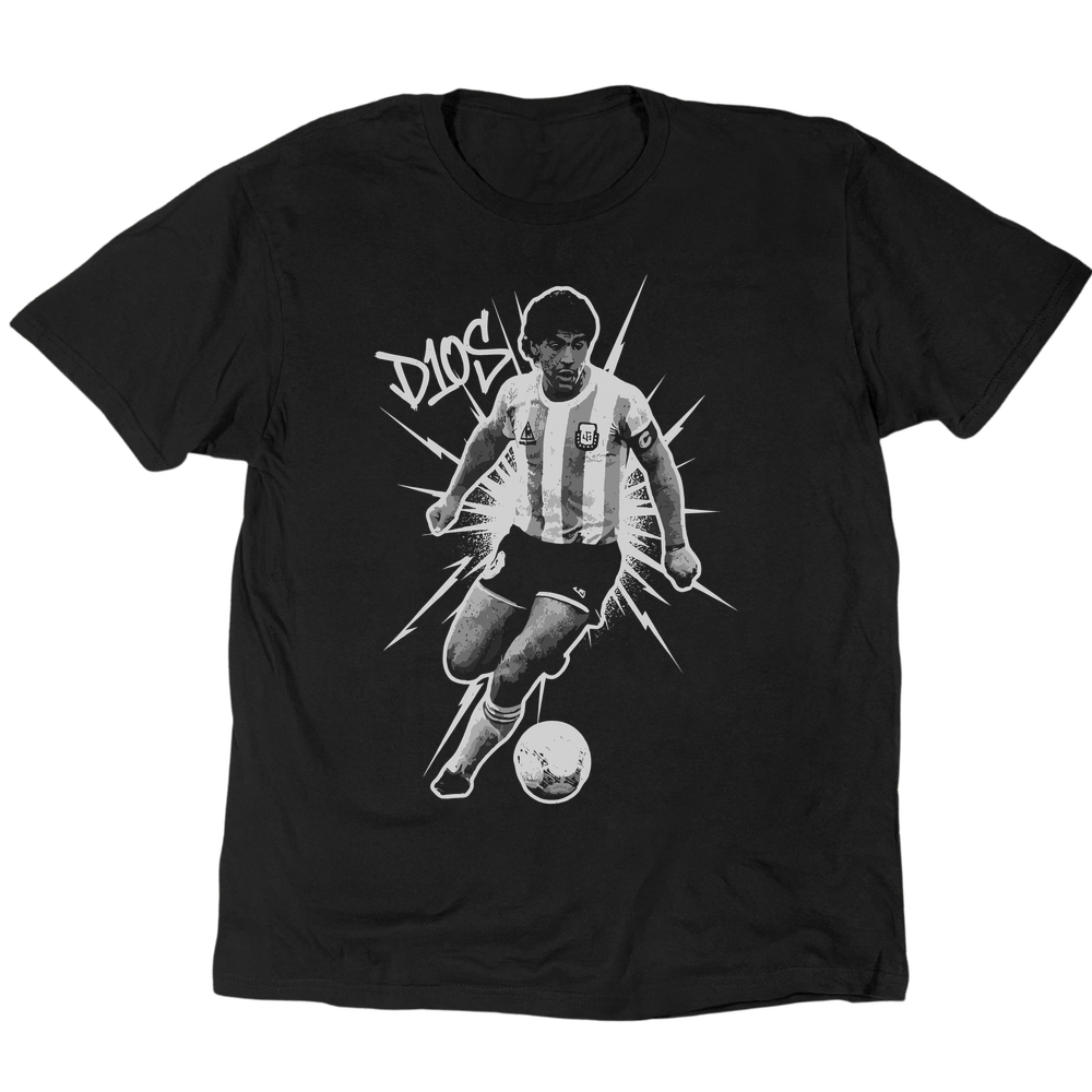 Diego D10s T-Shirt - Black
