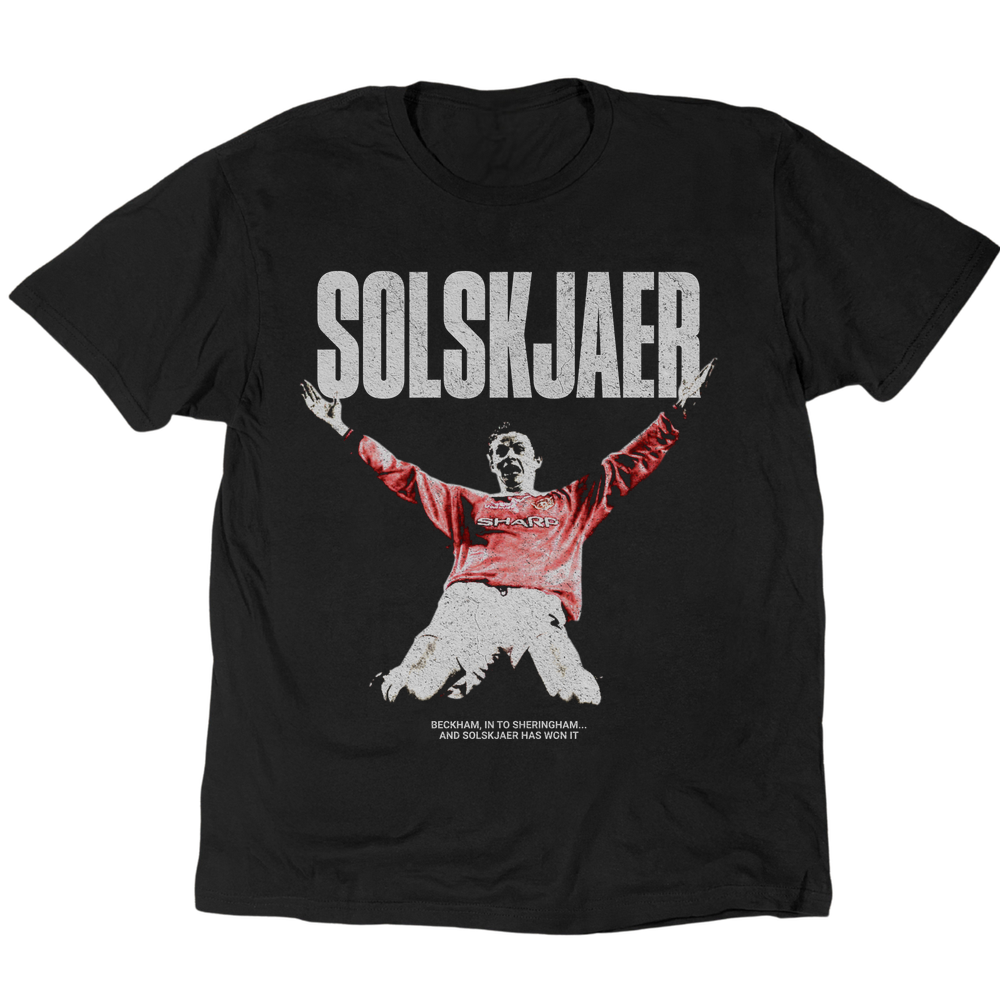 Solskjaer T-Shirt - Black