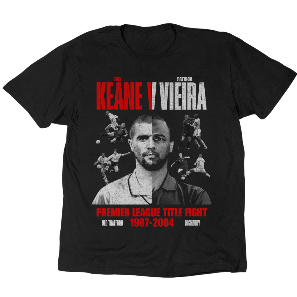 Keane V Vieira T-Shirt - Black