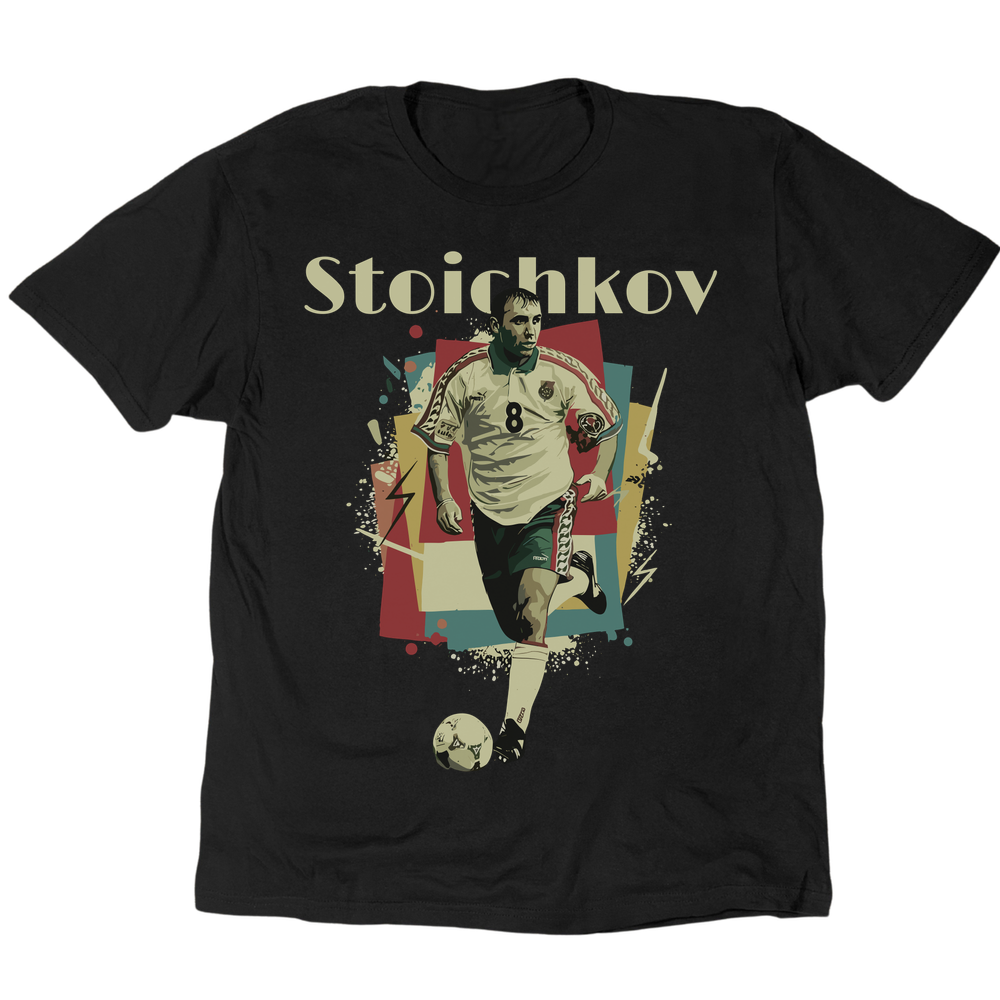 Stoichkov T-Shirt - Black