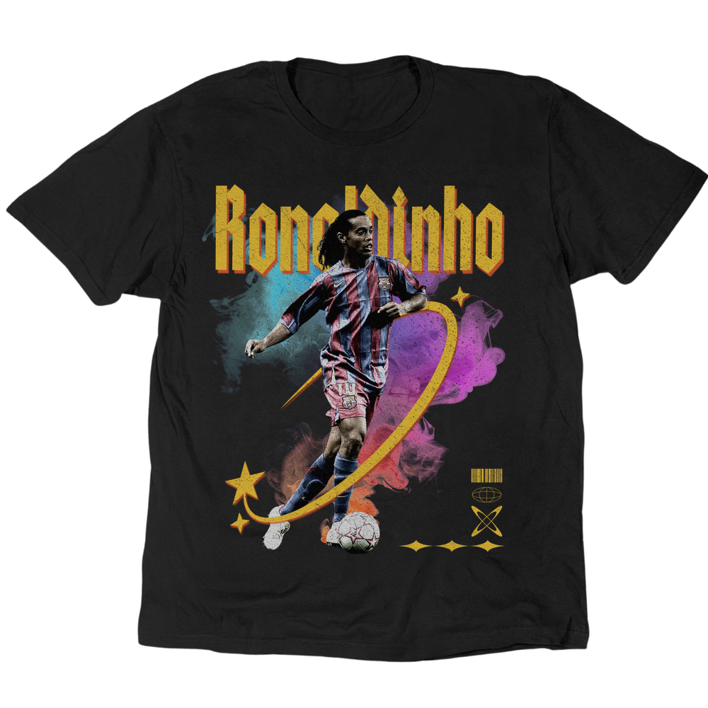 Ronaldinho Magic T-Shirt - Black