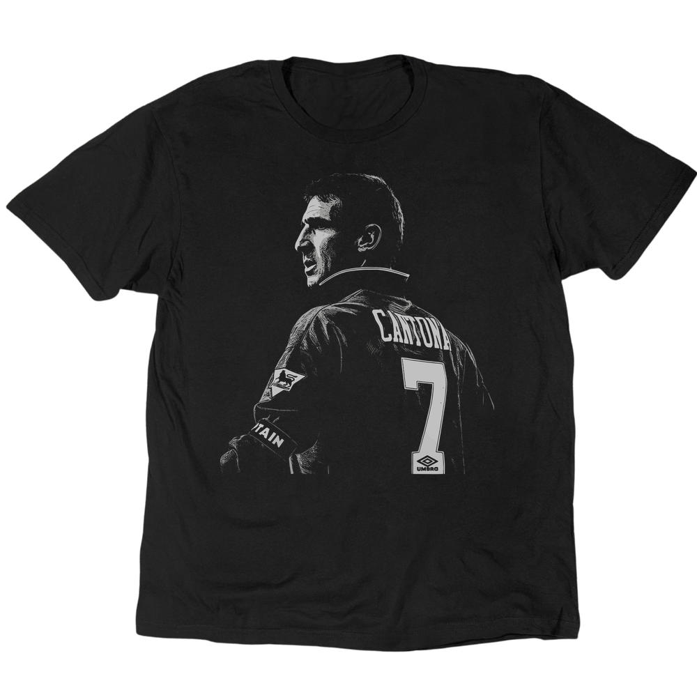 Cantona The Magnificent Seven T-Shirt - Black