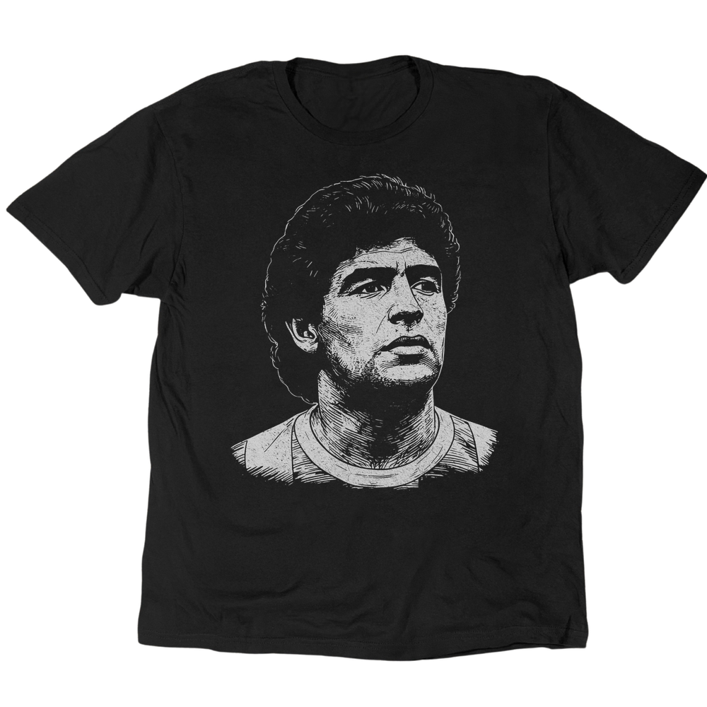 El Diego Football S Divine Rebel T-Shirt - Black