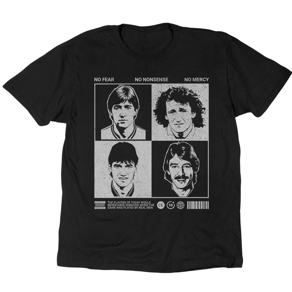 No Fear No Nonsense No Mercy T-Shirt - Black