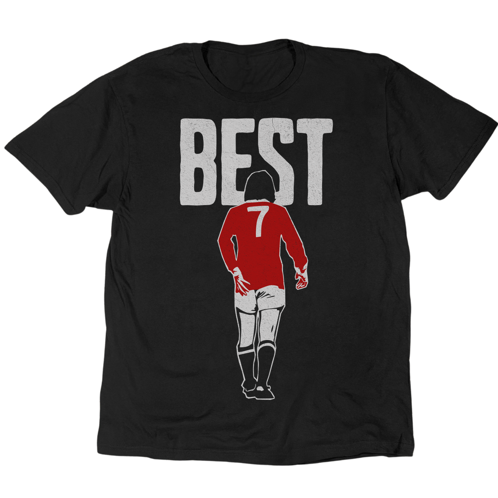 George Best T-Shirt - Black