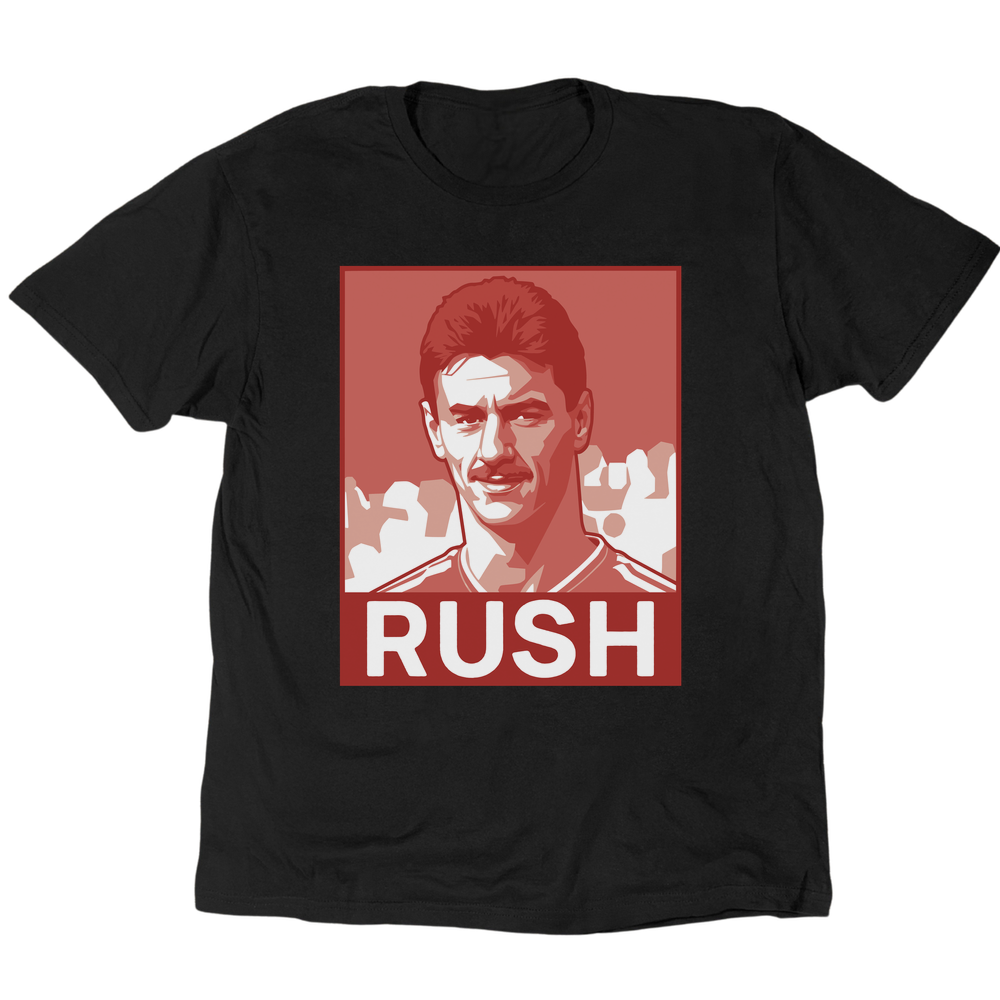 Ian Rush T-Shirt - Black