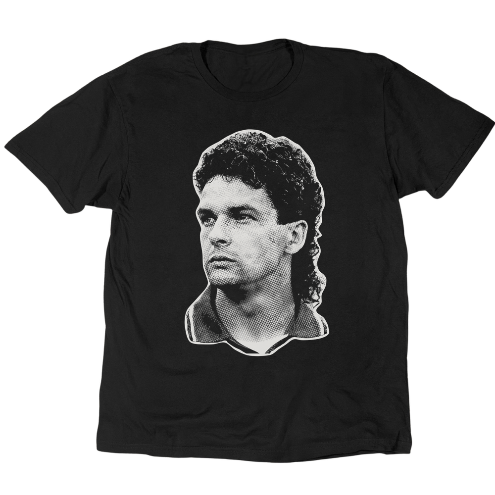 Icon Series Roberto Baggio T-Shirt - Black