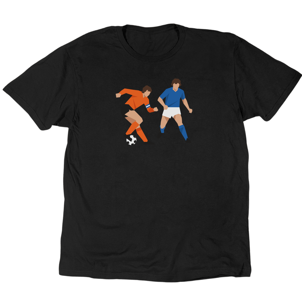 Icons Illustrated Cruyff Turn T-Shirt - Black