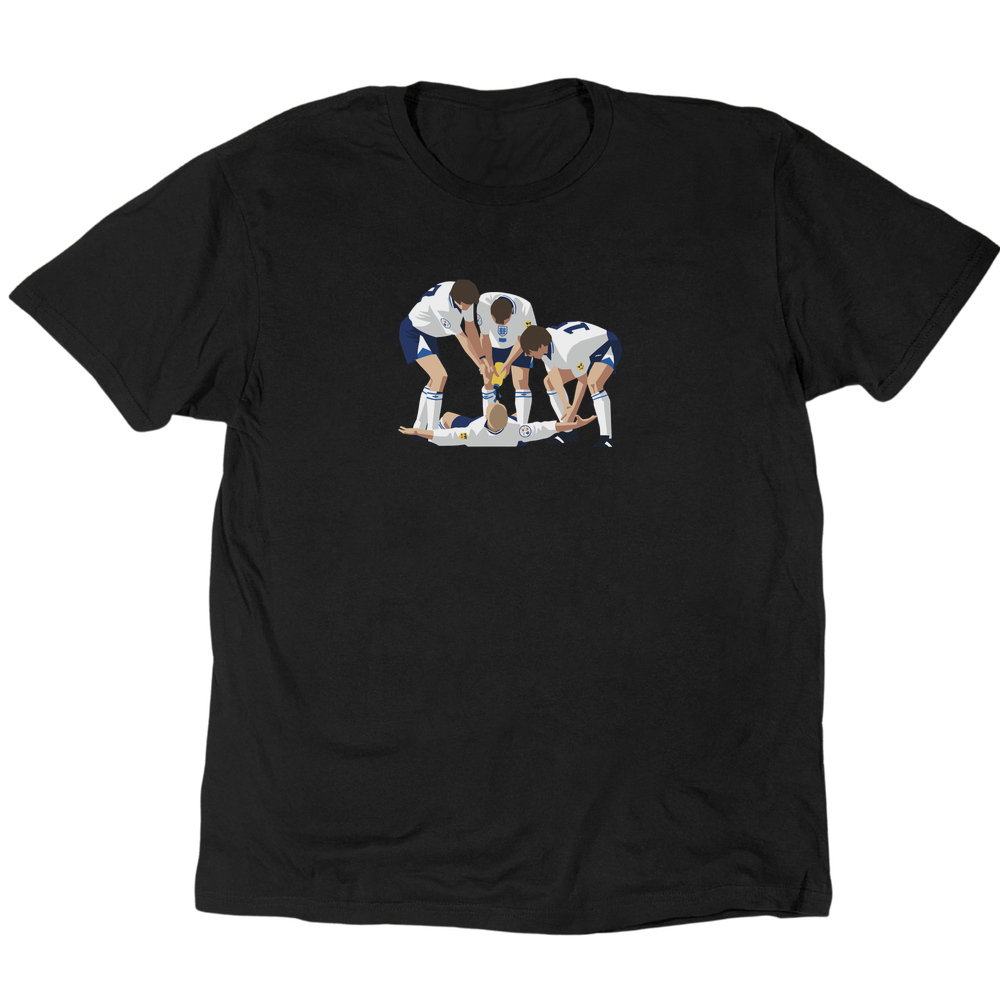 Icons Illustrated Gazza The Dentists Chair T-Shirt - Black