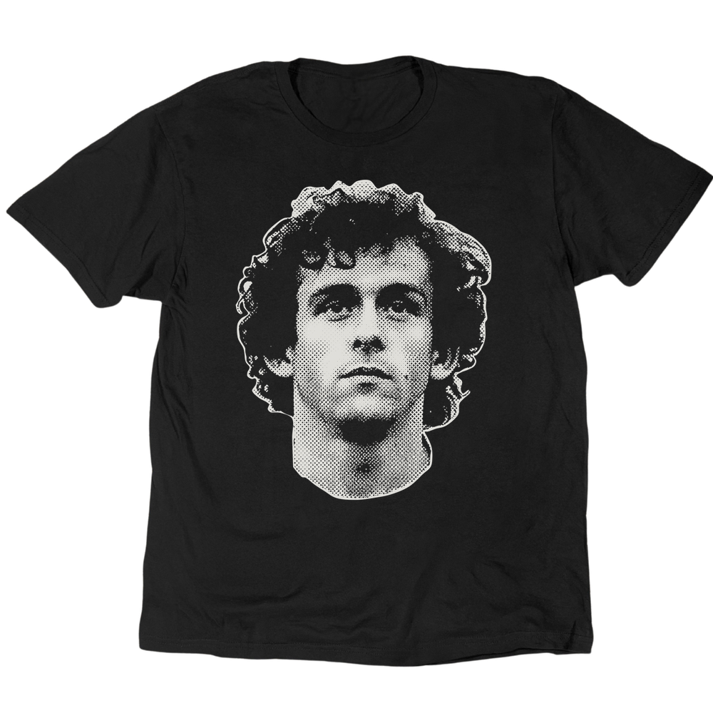 Icon Series Michel Platini T-Shirt - Black