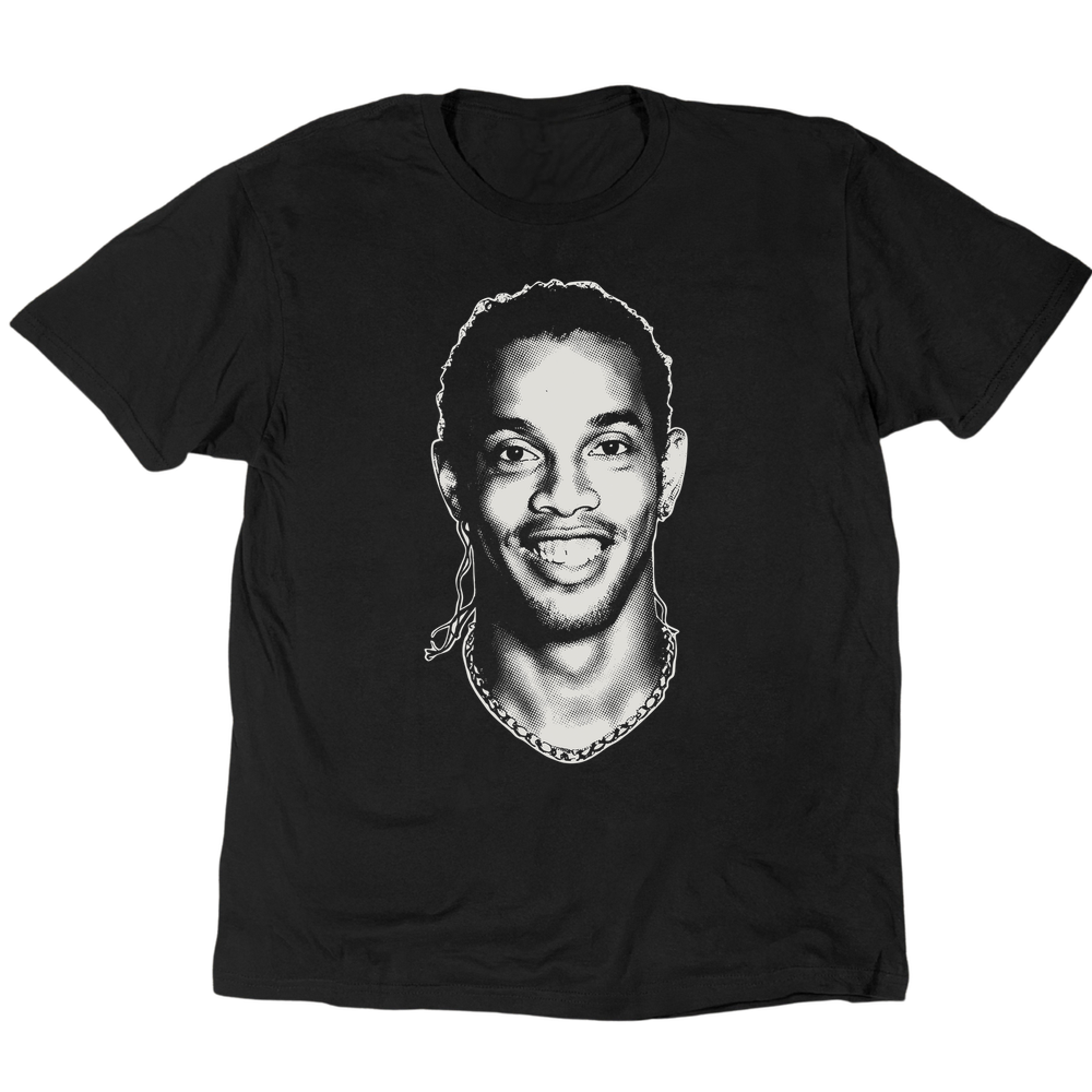 Icon Series Ronaldinho 2004 T-Shirt - Black
