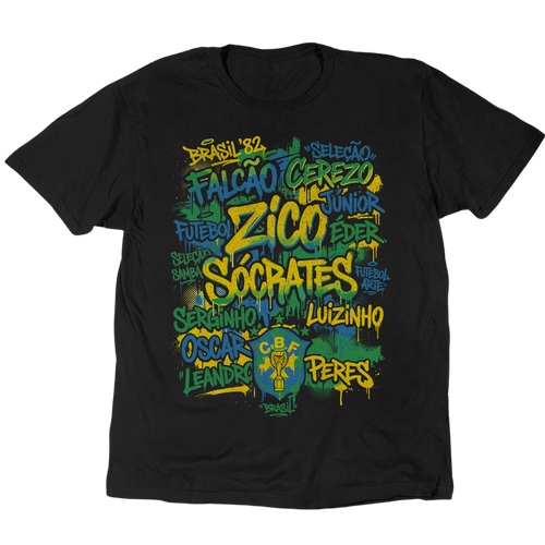Brasil 1982 T-Shirt – Retro 90 Originals
