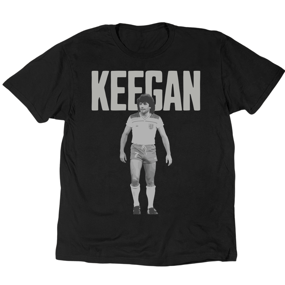 Kevin Keegan 1982 T-Shirt - Black