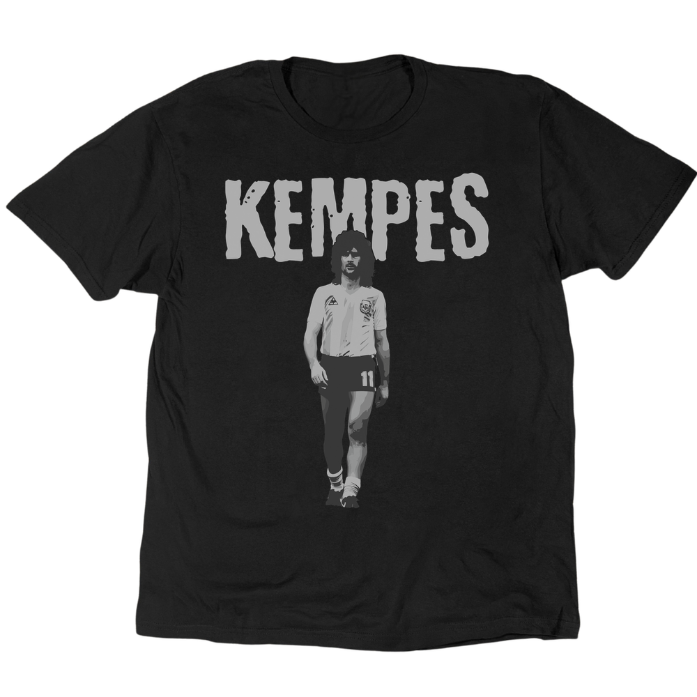 Mario Kempes El Matador T-Shirt - Black