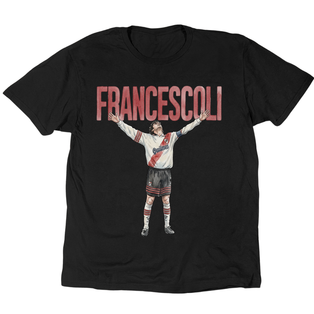Enzo Francescoli River Plate T-Shirt - Black