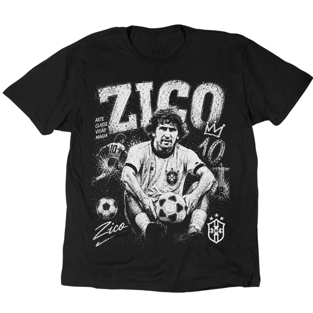 Zico 10 T-Shirt - Black