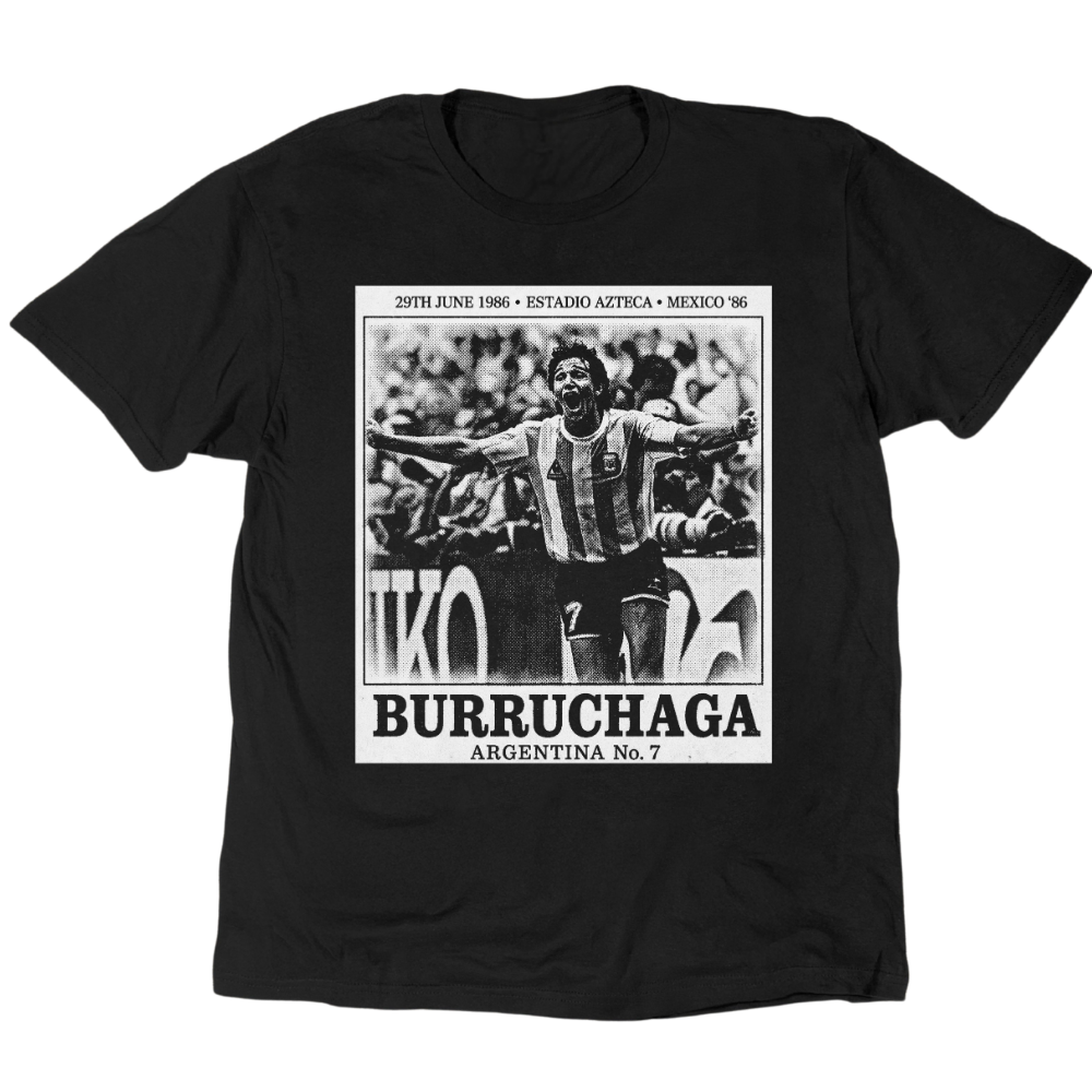 Vintage Celebration Burruchaga 1986 T-Shirt