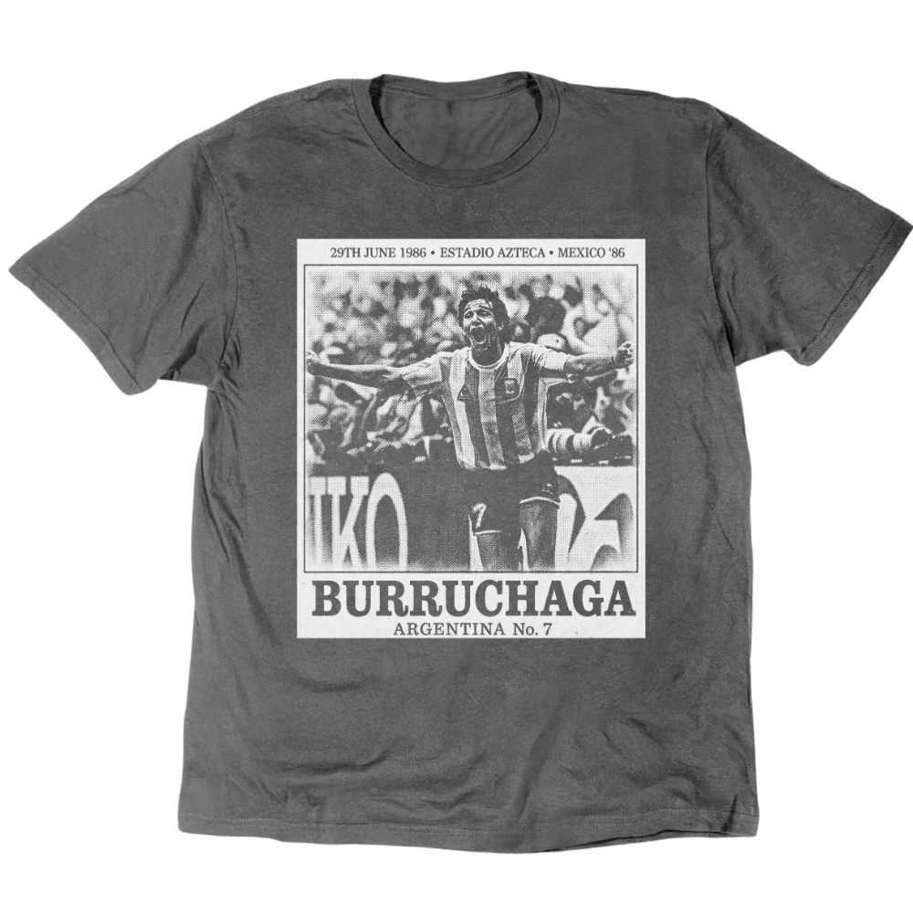 Vintage Celebration Burruchaga 1986 T-Shirt