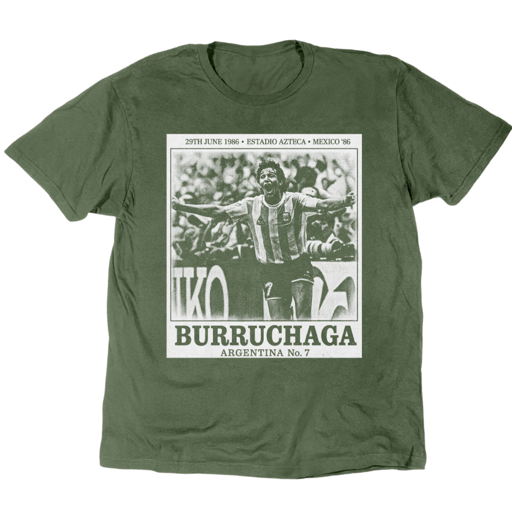Vintage Celebration Burruchaga 1986 T-Shirt