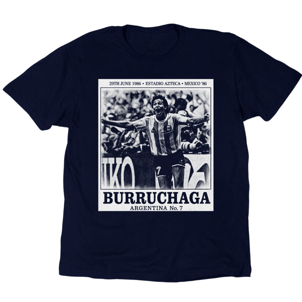 Vintage Celebration Burruchaga 1986 T-Shirt