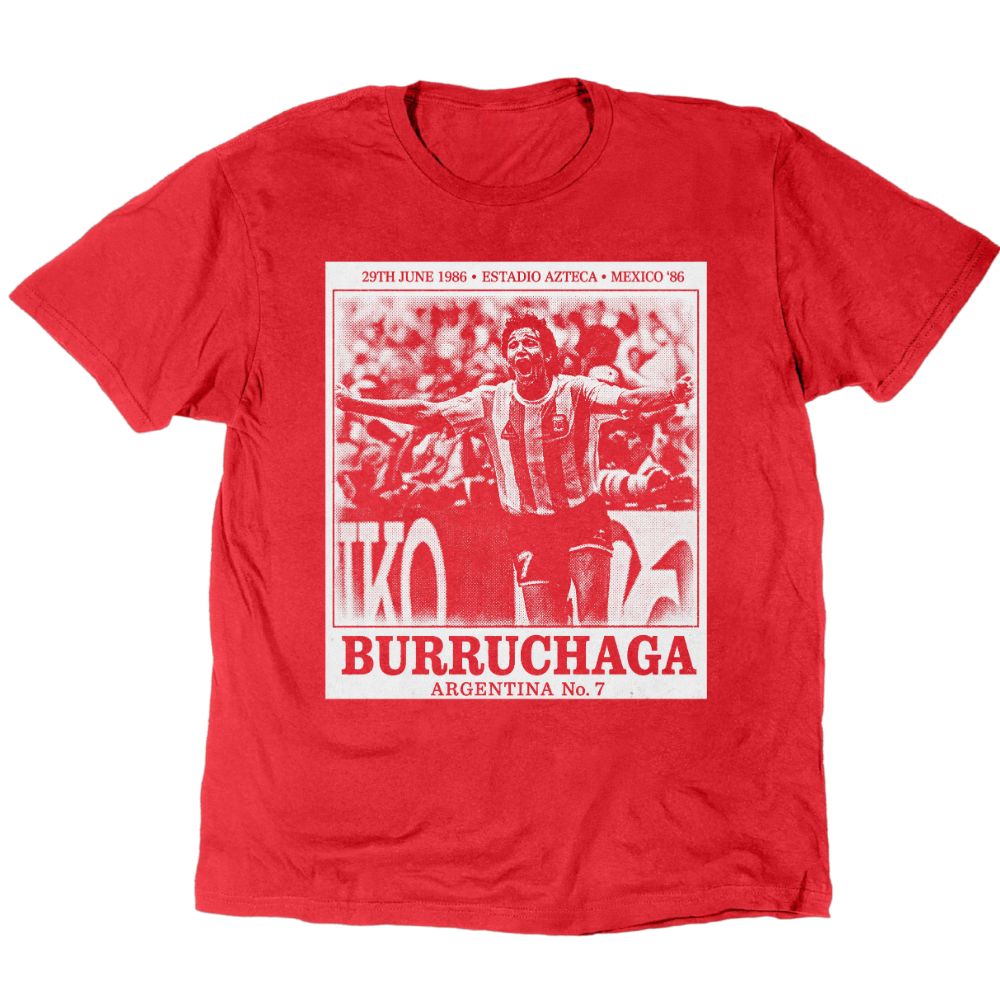 Vintage Celebration Burruchaga 1986 T-Shirt