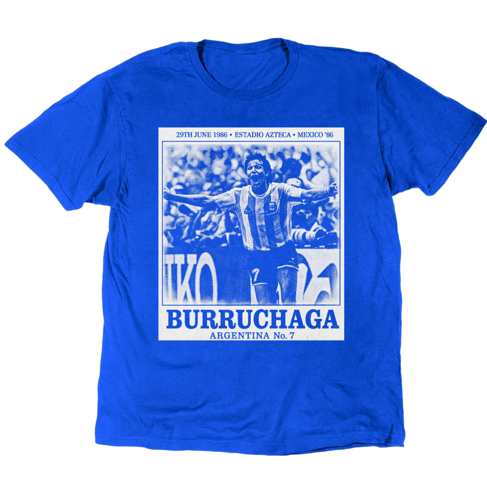 Vintage Celebration Burruchaga 1986 T-Shirt