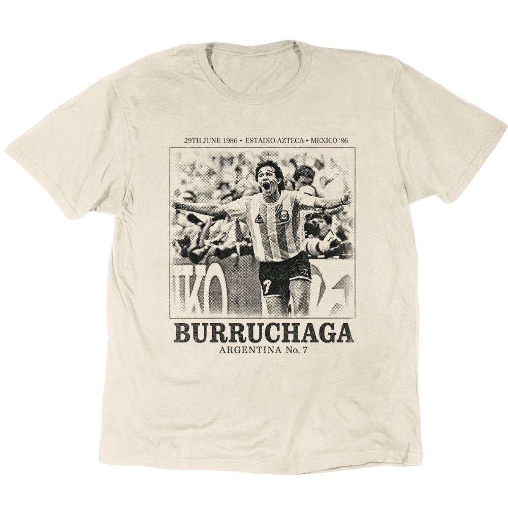 Vintage Celebration Burruchaga 1986 T-Shirt