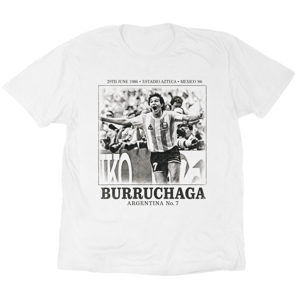 Vintage Celebration Burruchaga 1986 T-Shirt