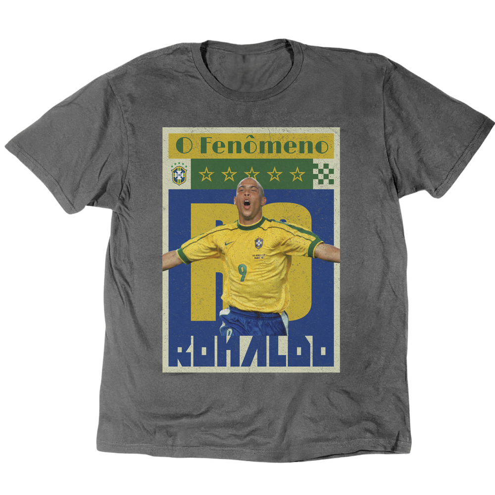 R9 O Fenomeno T-Shirt - Charcoal
