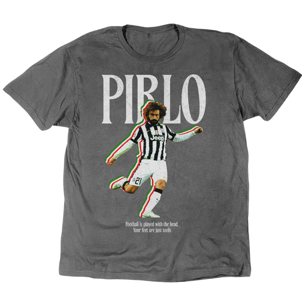 Pirlo T-Shirt - Charcoal