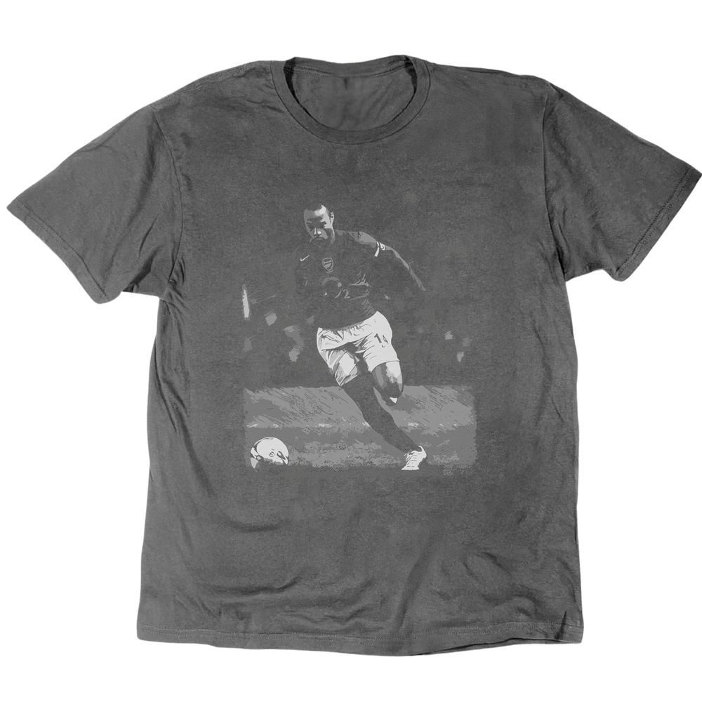 Thierry Henry Va Va Voom T-Shirt - Charcoal