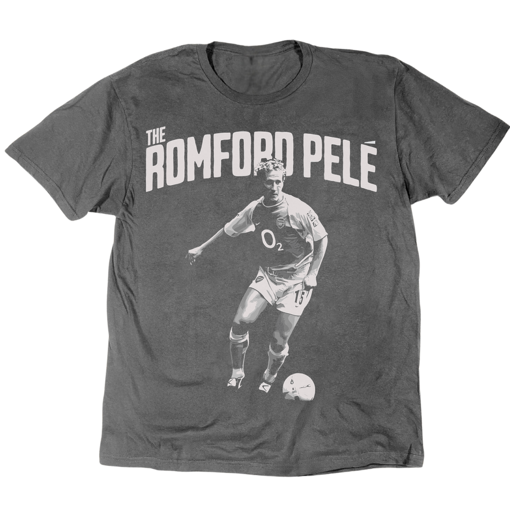 Ray Parlour The Romford Pele T-Shirt - Charcoal