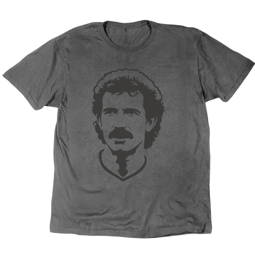 Graeme Souness No Prisoners T-Shirt - Charcoal