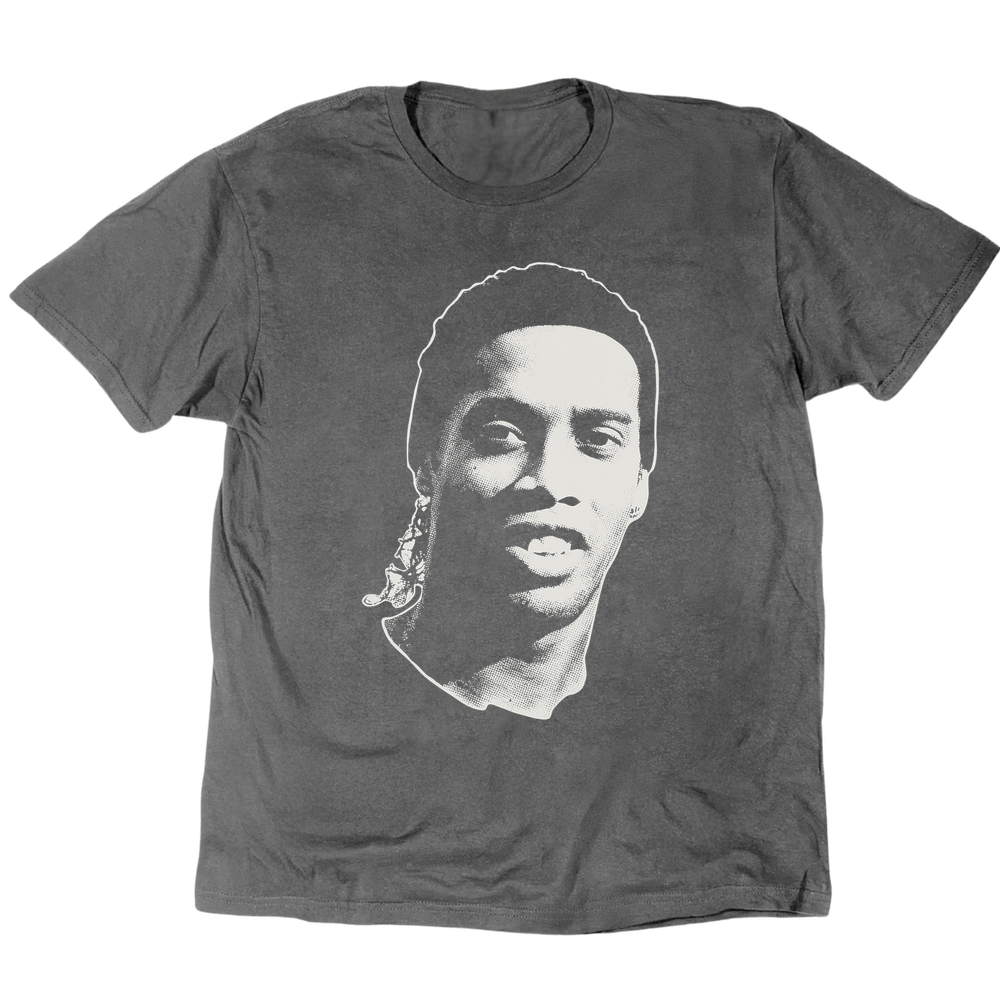 Icon Series Ronaldinho 2009 T-Shirt - Charcoal