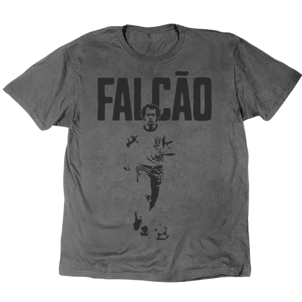 Paulo Roberto Falcao 1982 T-Shirt - Charcoal