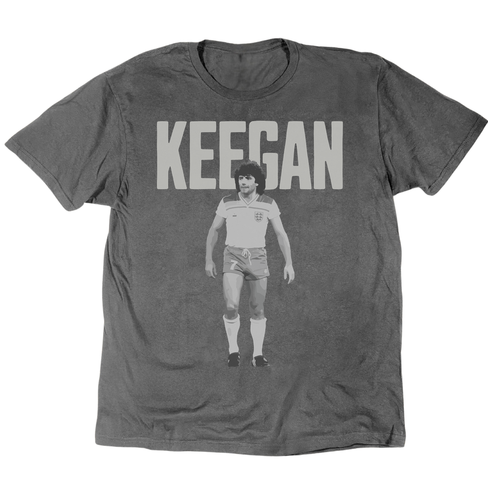 Kevin Keegan 1982 T-Shirt - Charcoal