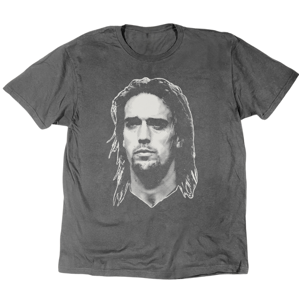 Icon Series Gabriel Batistuta T-Shirt - Charcoal