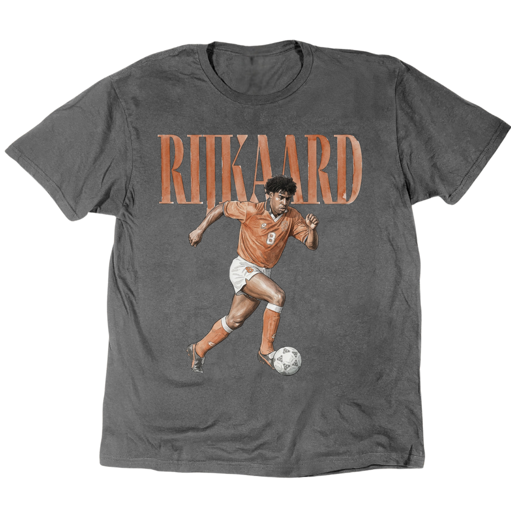 Frank Rijkaard 1994 T-Shirt - Charcoal