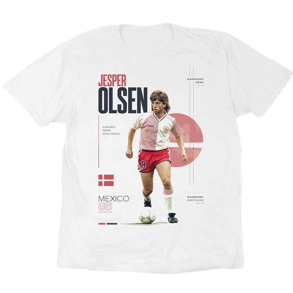 Jesper Olsen 1986 T-Shirt
