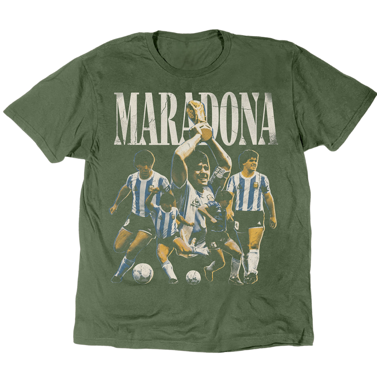Vintage Heroes: Diego Maradona T-Shirt