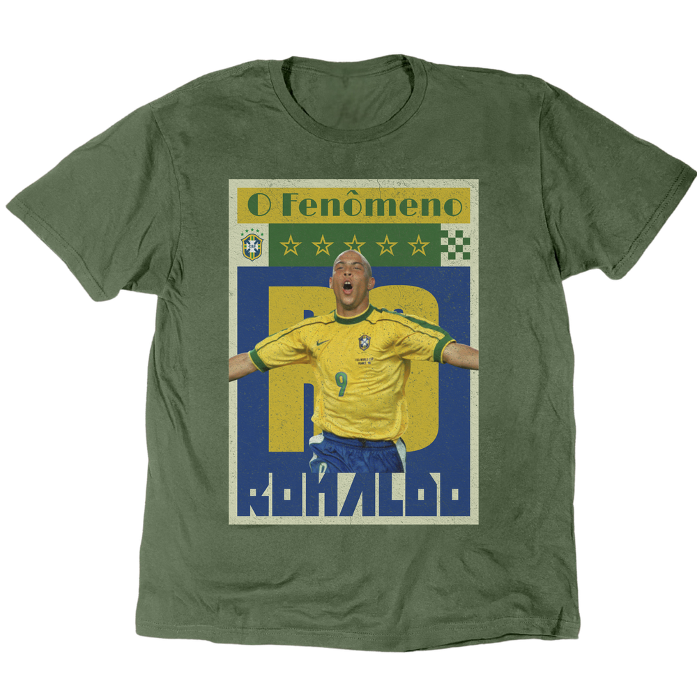 R9 O Fenomeno T-Shirt - Military Green