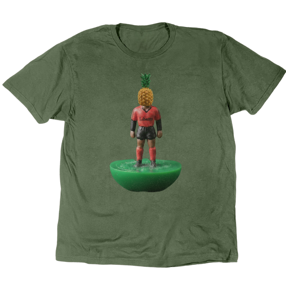 Pineapple Head T-Shirt - Military Green