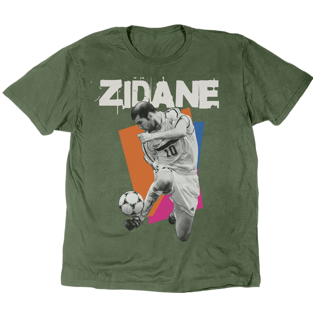 Zidane – Raw Genius T-Shirt – Retro 90 Originals