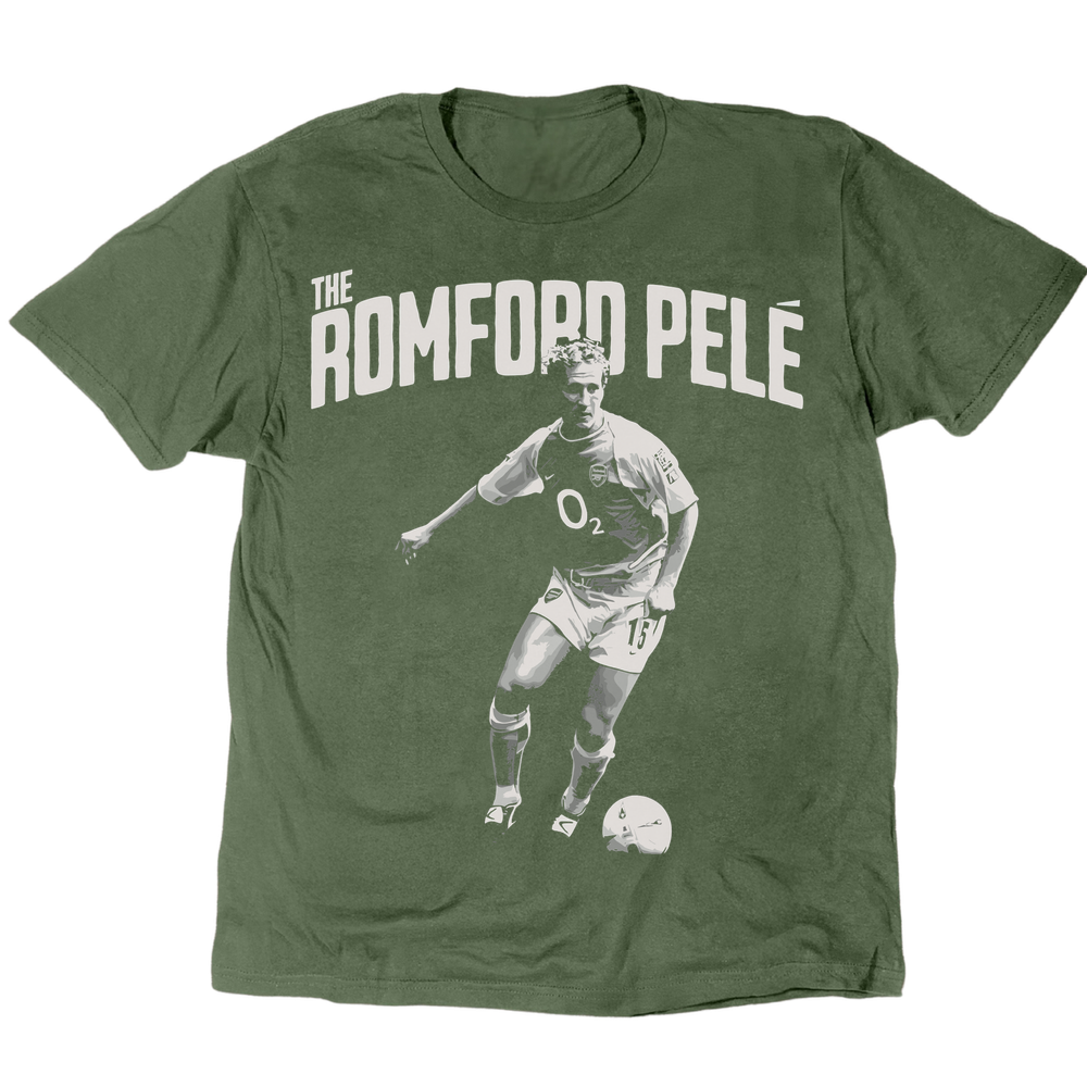 Ray Parlour The Romford Pele T-Shirt - Military Green