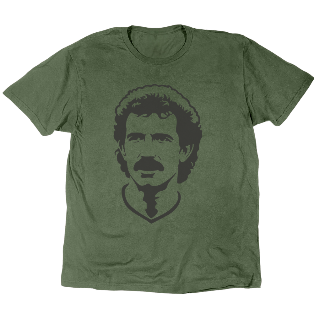 Graeme Souness No Prisoners T-Shirt - Military Green